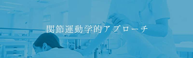 関節運動学的アプローチ